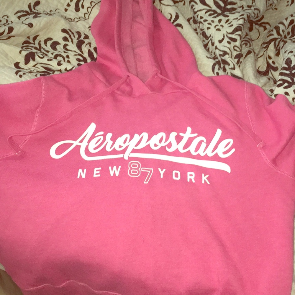 Cropped Hooded Sweatshirt